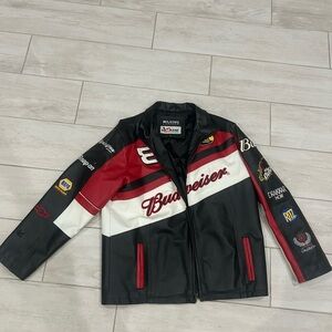 Wilson leather nascar jacket